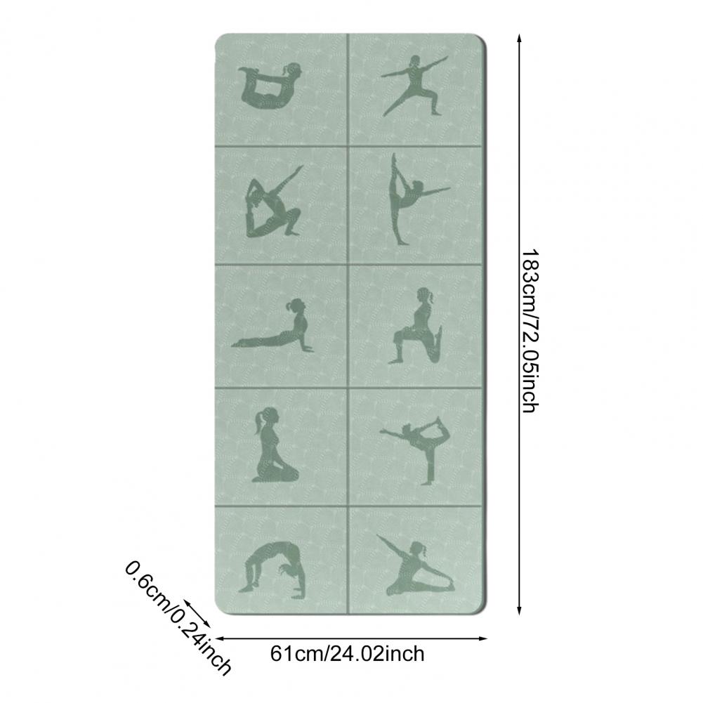 Pilates Yoga Mat Thickness - Складной коврик для йоги, очень портативный,