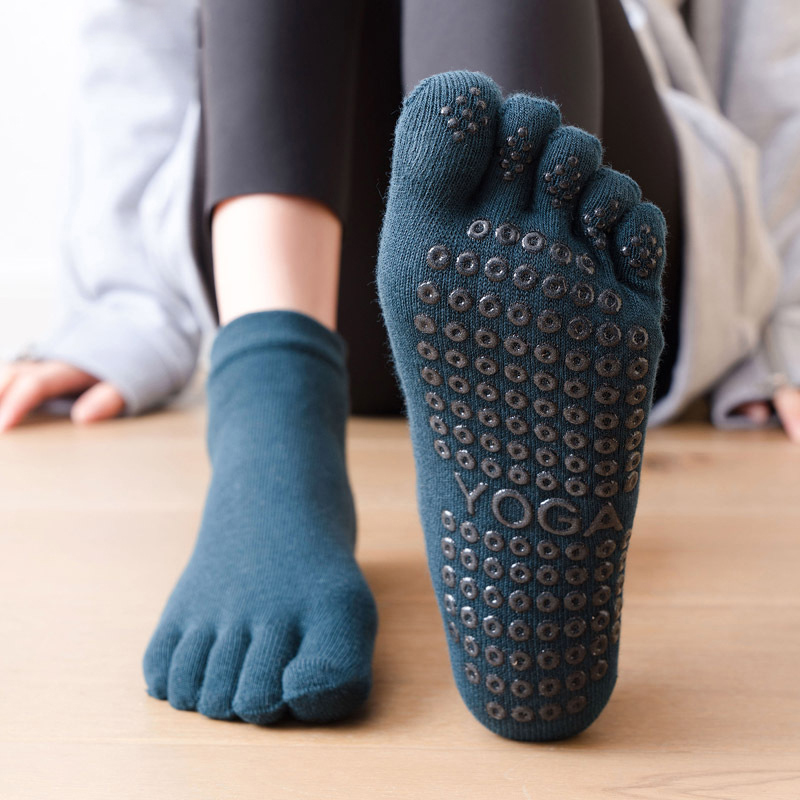 Pilates Yoga Ballet - Нескользящие женские носки для пилатеса, силиконовые