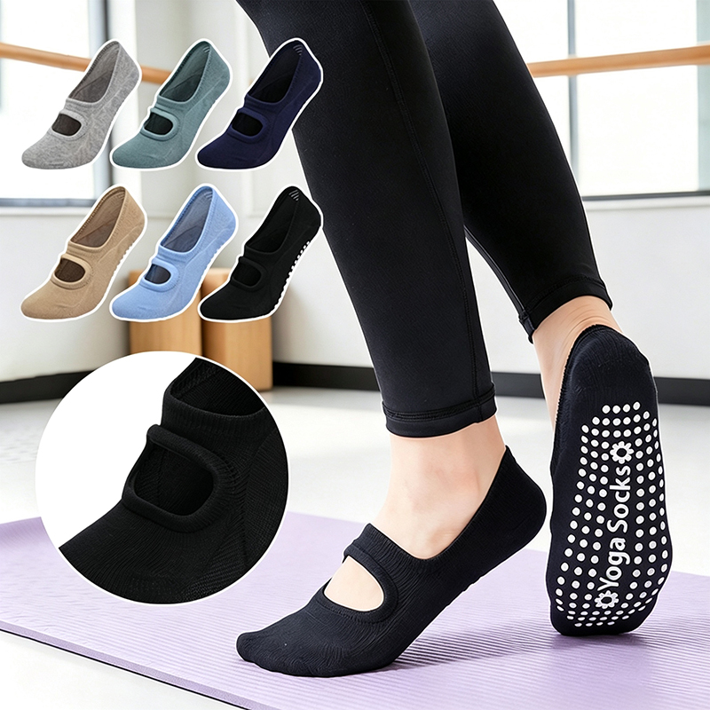 Pilates Yoga Ballet - Женские нескользящие носки для йоги без