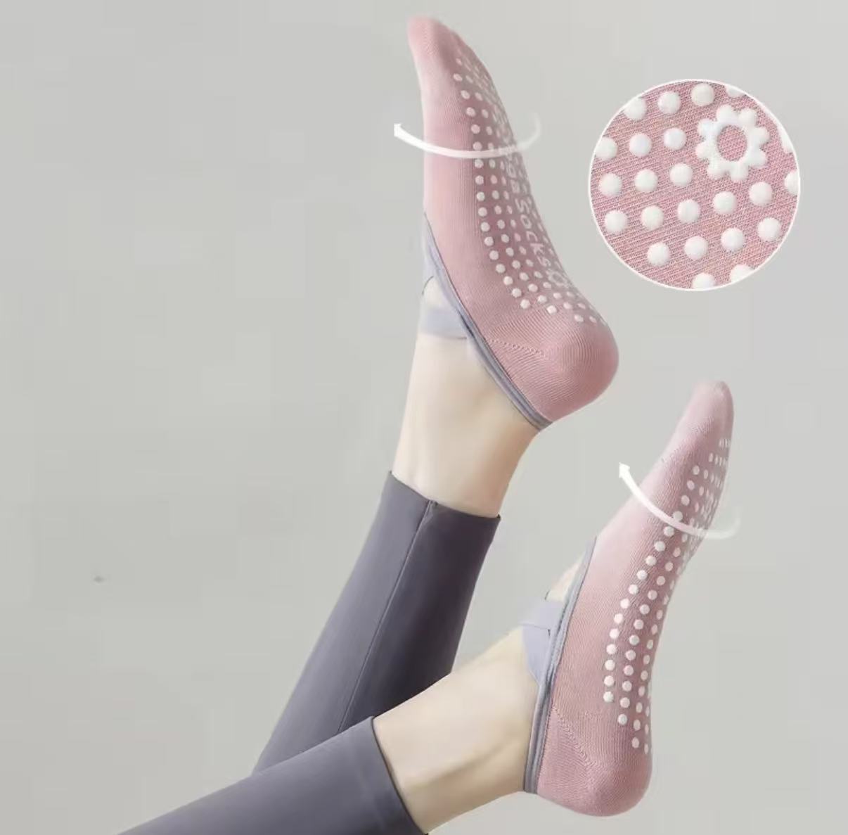 Женские носки для йоги с силик – обзор и цена Pilates Yoga Ballet