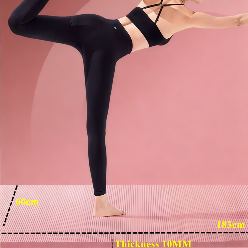 Нескользящий тренировочный ков – обзор и цена Pilates Yoga Mat Thickness