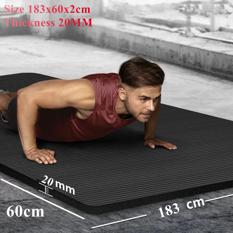 185x60x2 см толстые коврики дл – обзор и цена Pilates Yoga Mat Thickness