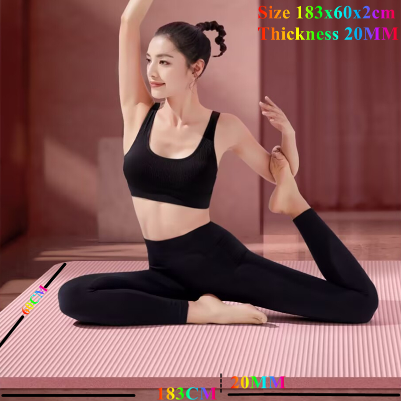 185x60x2 см толстые коврики дл – обзор и цена Pilates Yoga Mat Thickness