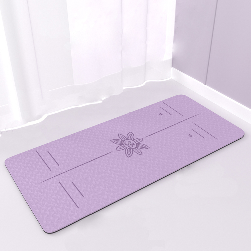 Одноцветный коврик для пилатес – обзор и цена Pilates Yoga Logo