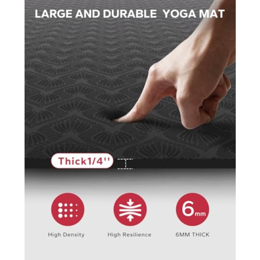Очень большой коврик для йоги  – обзор и цена Pilates Yoga Mat Thickness
